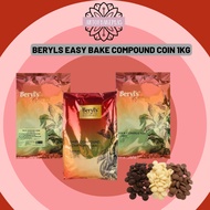 Beryls Chocolate Compound Coins 1KG