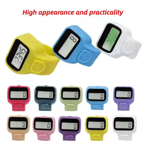 Counting Electronic Counter Unique Design Mini Ring Counting Electronic Convenient Tool People Count