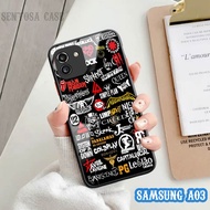 Softcase Glass Kaca SAMSUNG A03 - Casing hp SAMSUNG A03 [ S64 ].