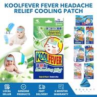 KOOLFEVER / ByeBye-Fever Headache Fever Relief Cooling Patch for Baby Children Adult Body Heat Gentl