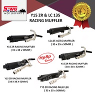 YAMAHA Y15 ZR/ LC135 RACING MUFFLER EKZOS ASSY (32, 35, 38MM) HPSP