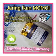 JARING IKAN MOMOI 3 INCH 0.30 70X80 YOKO (TK) / JARING 3 INCH MOMOI / JARING MOMOI 3 INCH