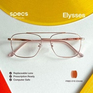 SPECS OPTICAL | ELYSSES ~ A classic metal frame
