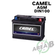 [ Installation Provided ] CAMEL AGM DIN100L | DIN100 | LN5 | Car Battery Audi BMW Mercedes Benz Volv