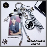 Bagcharm Premium CORTIS keychain/ CORTIS Photocard