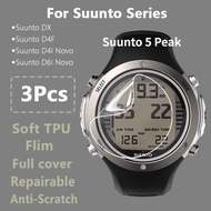 2/3/5/10 PCS For Suunto 5 Peak D4F DX SmartWatch Soft Slim Repairable Hydrogel Film Screen Protector
