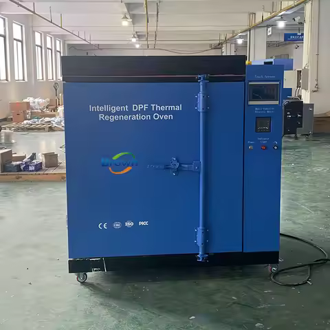 Intelligent DPF SCR High Temperature Furnace DPF Thermal Oven Diesel Particulate Filter Cleaner Clea
