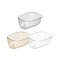 [ECOCO] ECOCO Water Basket Drain Vegetable Wash Basin Filter Fruit Rice Handy Tool Multifunctional W