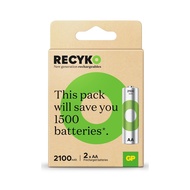 GP RECYKO RECHARGEABLE BATTERY 2100mAh AA 2S