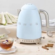 Smeg - 1.7L可調度電水壺（粉藍色）KLF04｜熱水壺｜電熱水壺｜熱水煲｜電熱水煲｜水煲｜不銹鋼水煲