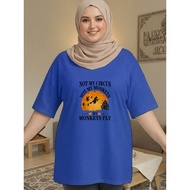 2X751 Tshirt Women T Shirt Baju Perempuan Style   Crop Top Woman Seluar Plus Size Murah Korean Style