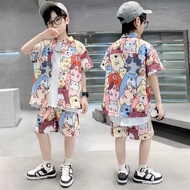 [Limited Time Sale] Boys Summer Suit 2026 New Style Children Summer Thin Style Medium Large Children