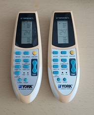 York 原裝冷氣機遙控器！