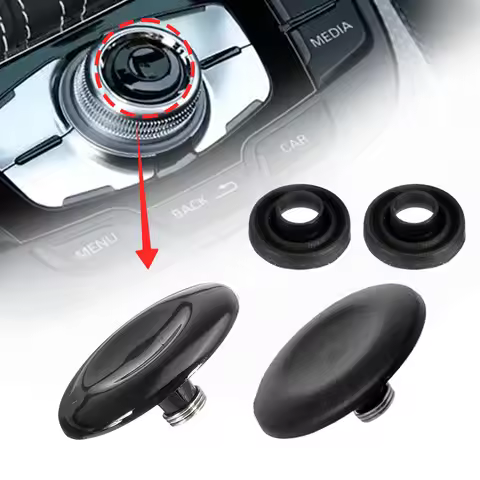 MMI Multimedia Knob Switch Key Matte Black / Paint Black 8K0998068 For Audi A4 A5 S5 A6L A8L Q7 Car 