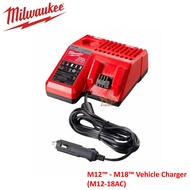 Milwaukee M12 - M18 Car Charger ( M12-18AC )