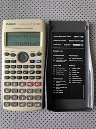 Casio FC-100V Financial Calculator with Case金融財務計算機計數機連保護蓋
