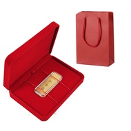 Gold Bar Coin Storage Box Customizable