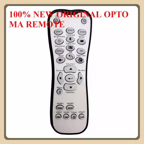 NEW UHD38 UHD38x UHD42 UHD50X, UHD65 Original Projector Remote Control for -Optoma HD143X HD146X HD2