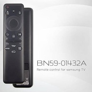 New BN59-01432A Voice Remote For Samsung LED LCD TV QN800C Q60C Q70C Q80C（Using AAA batteries）