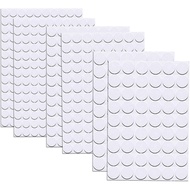 580 Keping Pelekat Lubang Skru Pelekat Diri, Penutup Skru Pelekat Diri 6 Meja Penutup Pelekat Kalis 