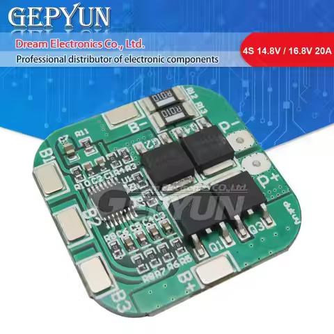 4S 14.8V / 16.8V 20A peak li-ion BMS PCM battery protection board bms pcm for lithium LicoO2 Limn2O4