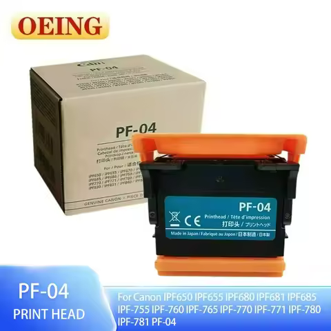 PF-04 New Genuine Print Head for Canon IPF 650 655 670 671 680 681 685 686 750 755 760 765 770 771 7