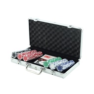 (JIJI.SG) Texas Poker Casino Chips Set (With & Without Numbers) - Token / Card Games / Icon / Dice /