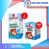 Rose Brand Liquid Coconut Milk 1 Liter Ready to Use 1000 ML 200 ML