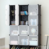 Cabinet Assembly Storage Dormitory Simple Resin Wardrobe Simple Modern Fabric Wardrobe Steel Frame A