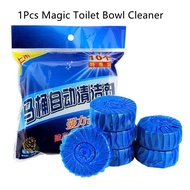 (1 Piece) Magic Auto Toilet Bowl Cleaner Blue Bubble Flush Bathroom Clean Individual Packaging