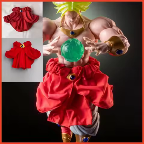 New In Stock Bandai Kong Dragon Ball Broly Skirt Hem Super Saiyan Broly Skirt Hem Clothes Anime Acti