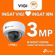 TP-Link VIGI C230I Kamera Turret Dalaman 3MP (2.8mm) – PoE/DC, Pengesanan Pintar, Mikrofon Terbina, 