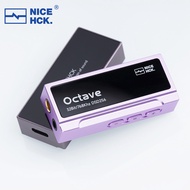 NICEHCK Octave HiFi TypeC Portable DAC Headphone Amplifier ES9039Q2M Chip Dual Output USB TypeC DAC 