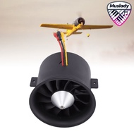 MUSLADY 70 มม EDF 12 Blades Ducted พัดลม 2839-2100KV Outrunner มอเตอร์สำหรับเครื่องบินปีกคงที่ Hover
