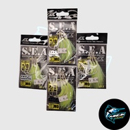 S.E.A 7x7 Stainless Steel Hooks AMES – Sizes 1/0, 2/0, 3/0, 4/0