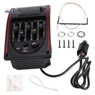 5-Band Tone Controls EQ Equalizer Tuner PS-500 5-Band Acoustic Guitar EQ Preamp Equalizer Pickup Aco