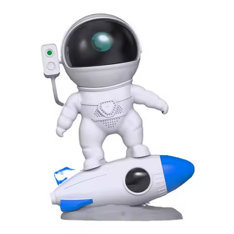 A67P-Astronaut Galaxy Projector, Galaxy Night Light Projector, Space Buddy Projector For Kids With R