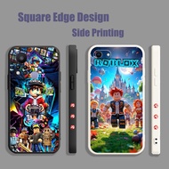 Casing For Realme 8 5G 7i 6i 9i 4G C30 C30sRoblox Game Cartoon Aesthetics TXZ77 Phone Case Square Ed