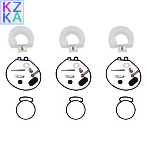 6J8-W0093 Carburetor Repair Kit For Yamaha Boat Engine 2T 25HP 30HP 3Cly 6J8-W0093-02 6J8-W0093-02-0
