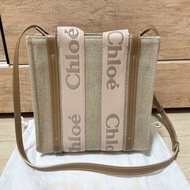 全新 小號 Chloe Woody tote bag 托特包（附保卡）