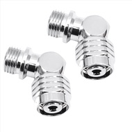 (LAC1) 2X 110 Degree Swivel Hose Adapter for 2Nd Stage Scuba Diving Regulator Connector Dive Accesso