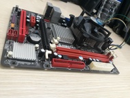 Combo main g41 + ram 4gb + e5300 + quạt + fe