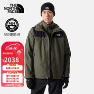 THE NORTH FACE北面冲锋衣男23秋冬新款户保暖防水550蓬羽绒内胆三合一892A 21L XL