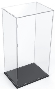 DuvinDD Acrylic Display Case for Large Collectibles, 29 inch Tall Clear Acrylic Box for Bearbrick 10