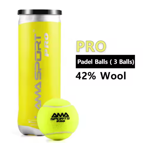Padel Court Balls–Durable Tournament Grade Padel Balls for Professional and Amateur Players–Optimal 