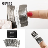 ROSALIND Cleaner Gel Nail Polish Remover 50Pcs Nail Art Nails Gel polish Remover