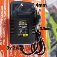 Dc transformer charger adapter 5v 6v 9v 19v 2A 5 6 9 19 VOLT v 2 amperea - 9v 2a OBY27