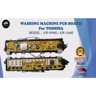 AW-1190S / AW-9790S TOSHIBA WASHING MACHINE PCB BOARD ( CONTROL BOARD )