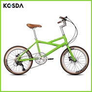 Kosda 22-Inch Ultra-Light Aluminum Alloy Disc Brake Men and Women Adult Variable Speed Work Clothing Student Road Bike