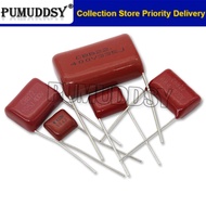 10PCS 63V 100V 250V 400V 450V 630V CBB Polypropylene Film Capacitor Foot Pitch P5 P10 101 103 104 10